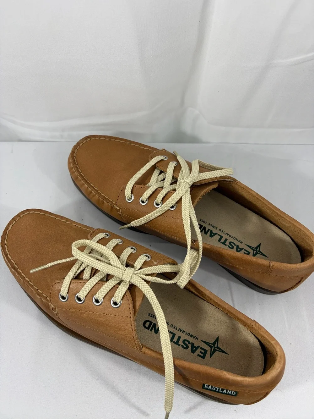 NWT Eastland Women’s Size 8 Brown Casual Boat Shoes